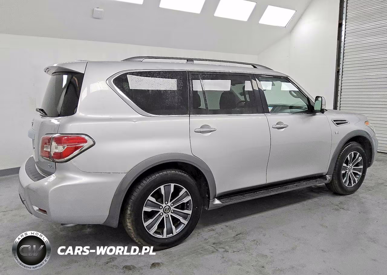 2019 Nissan Armada Sl VIN:JN8AY2ND6K9087927 - 3