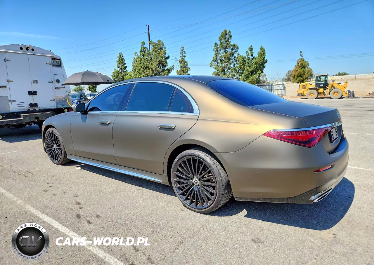 2022 Mercedes-Benz S 580 4Matic VIN:W1K6G7GB8NA077454 - 2