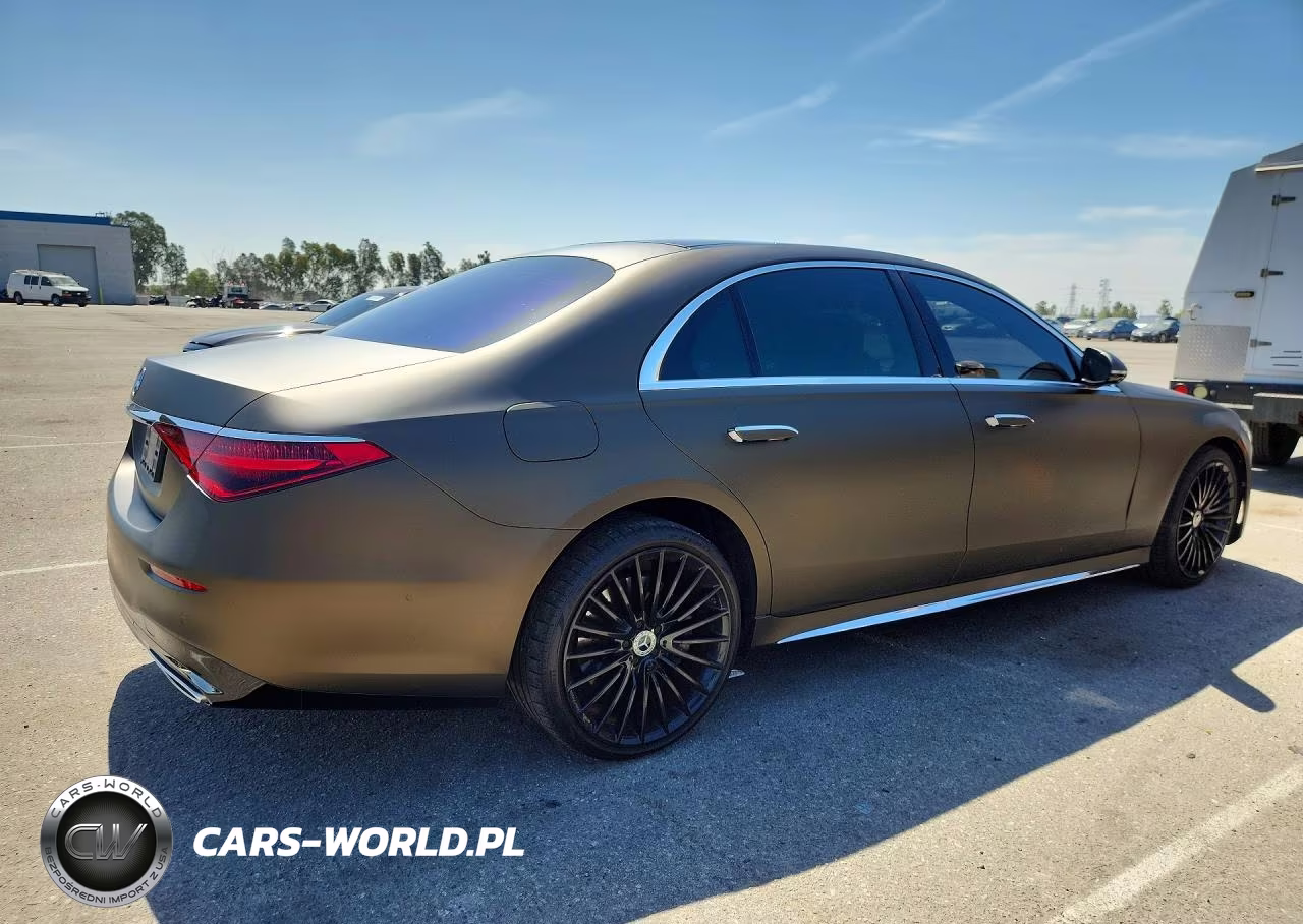 2022 Mercedes-Benz S 580 4Matic VIN:W1K6G7GB8NA077454 - 3