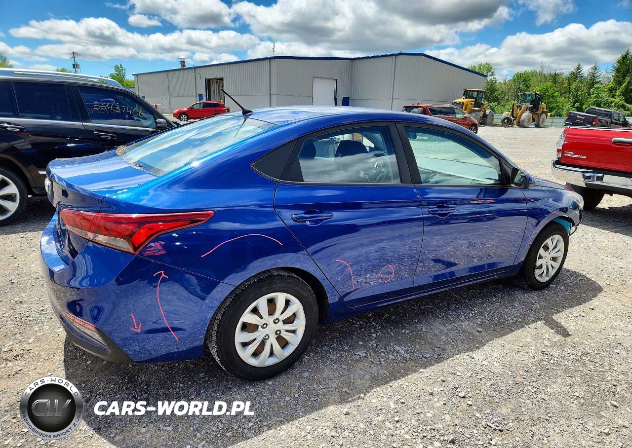 2019 Hyundai Accent Se VIN:3KPC24A36KE052718 - 3