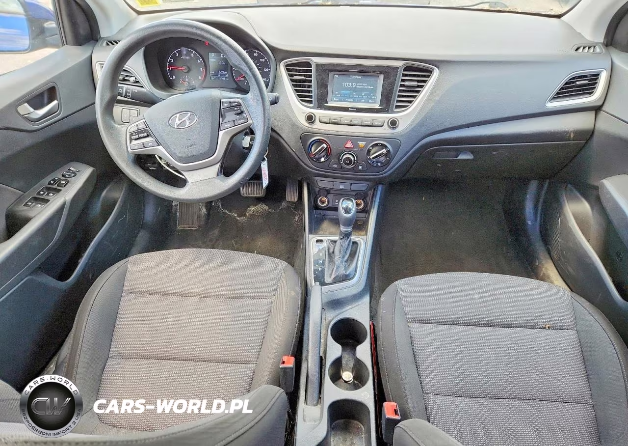2019 Hyundai Accent Se VIN:3KPC24A36KE052718 - 8