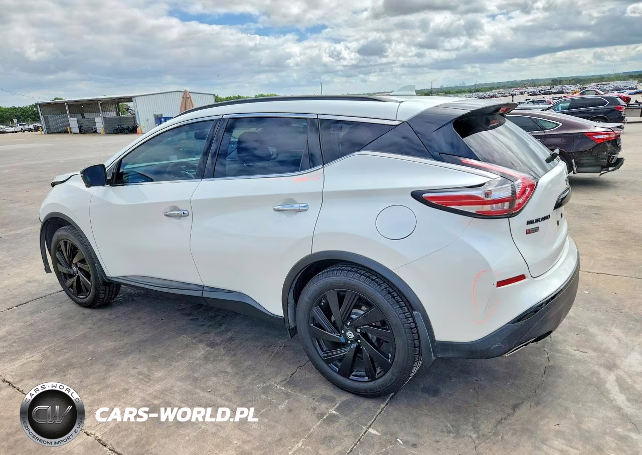 2018 Nissan Murano Sl VIN:5N1AZ2MG8JN191339 - 2
