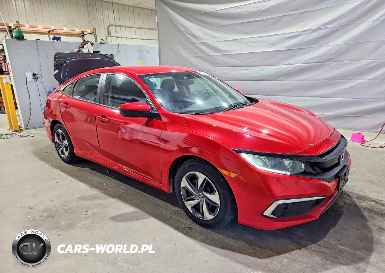 2019 Honda Civic Lx VIN:2HGFC2F67KH547307 - 4