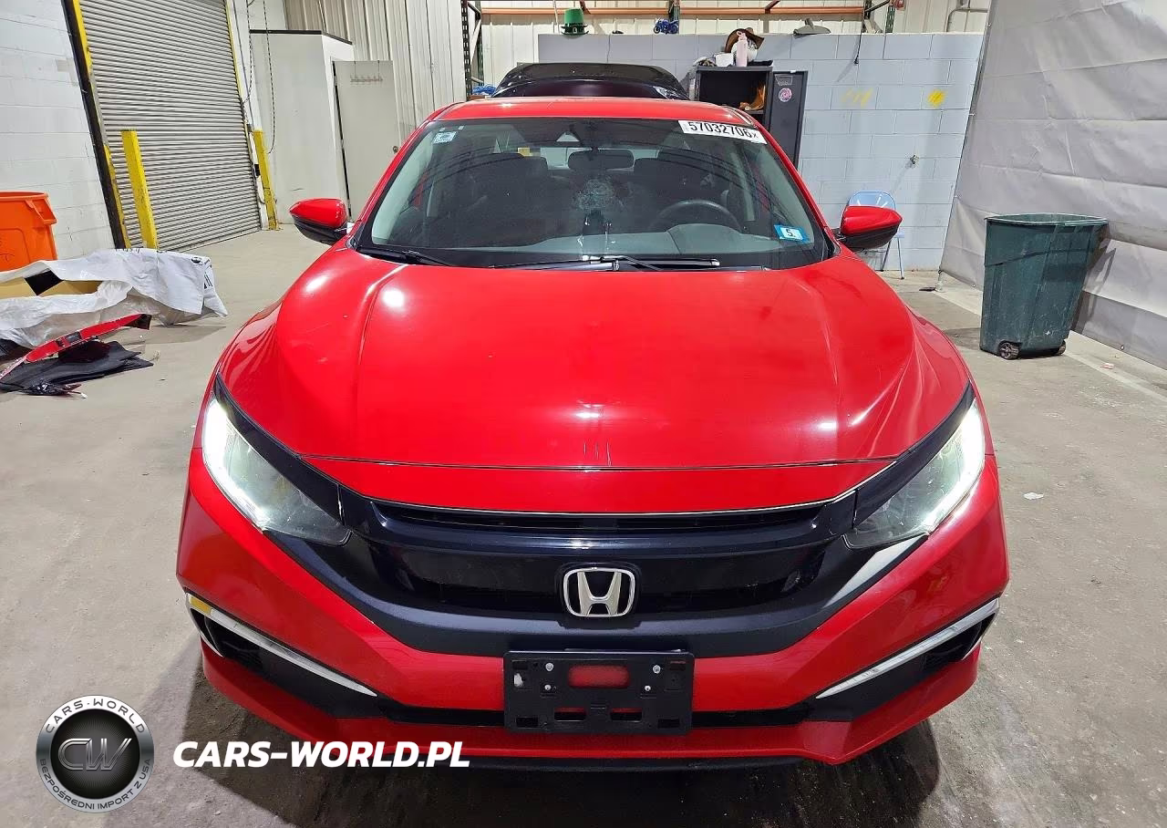 2019 Honda Civic Lx VIN:2HGFC2F67KH547307 - 5