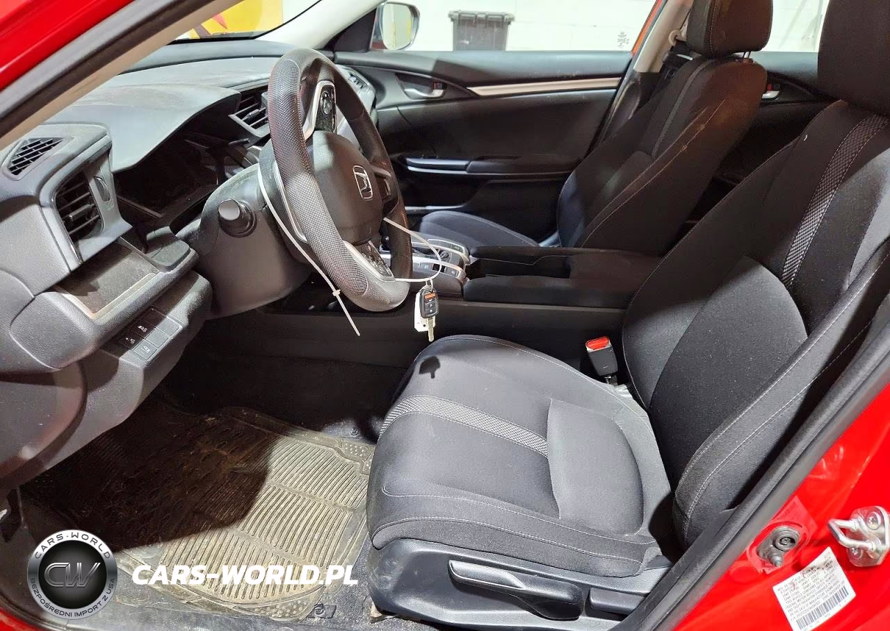 2019 Honda Civic Lx VIN:2HGFC2F67KH547307 - 7
