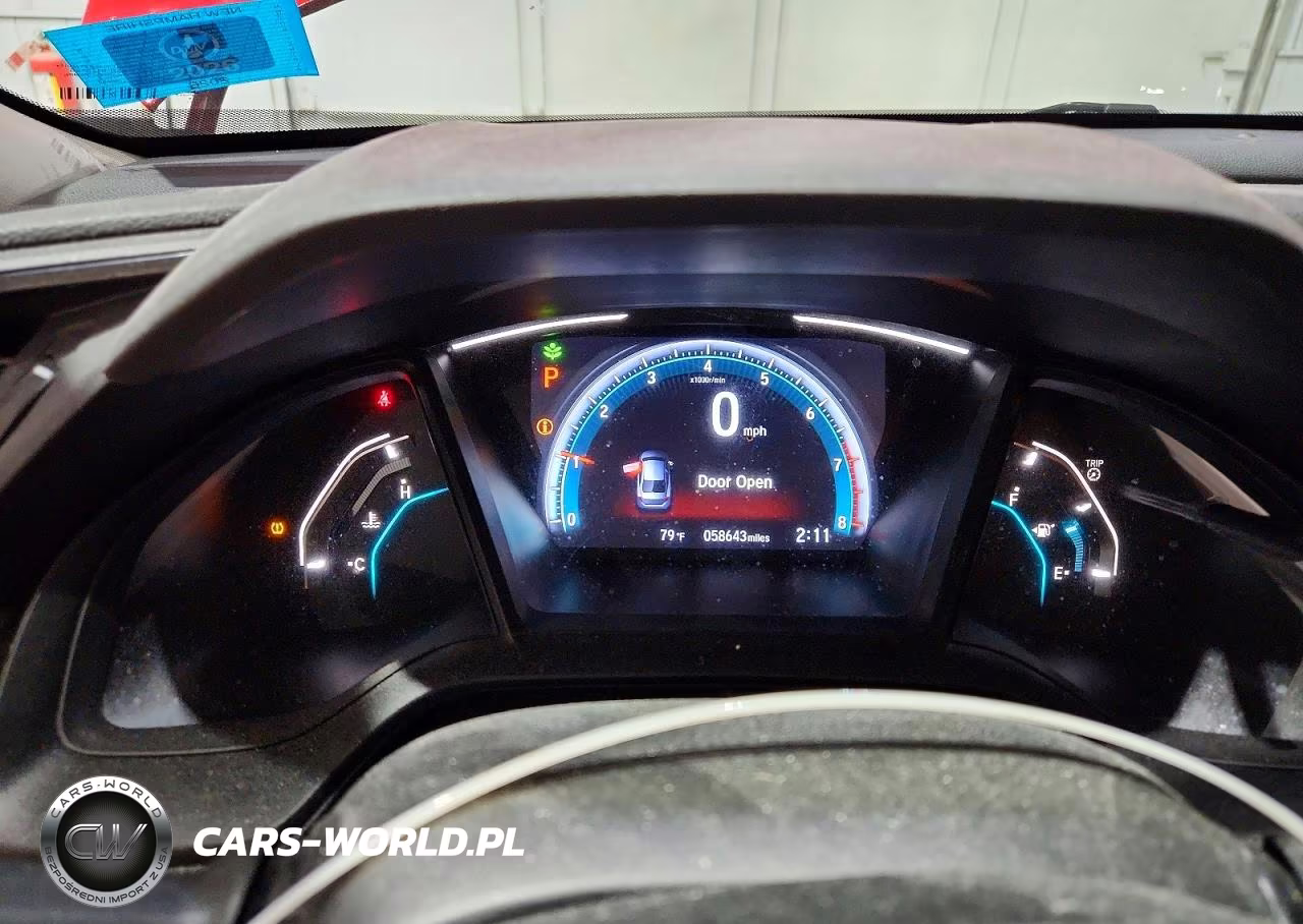 2019 Honda Civic Lx VIN:2HGFC2F67KH547307 - 9