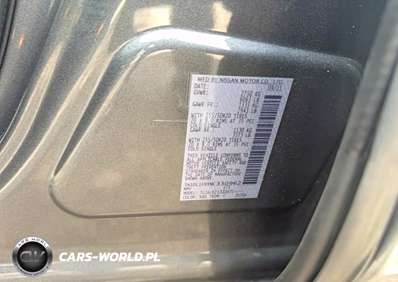 2022 Infiniti Qx60 Luxe VIN:5N1DL1FRXNC330962 - 10
