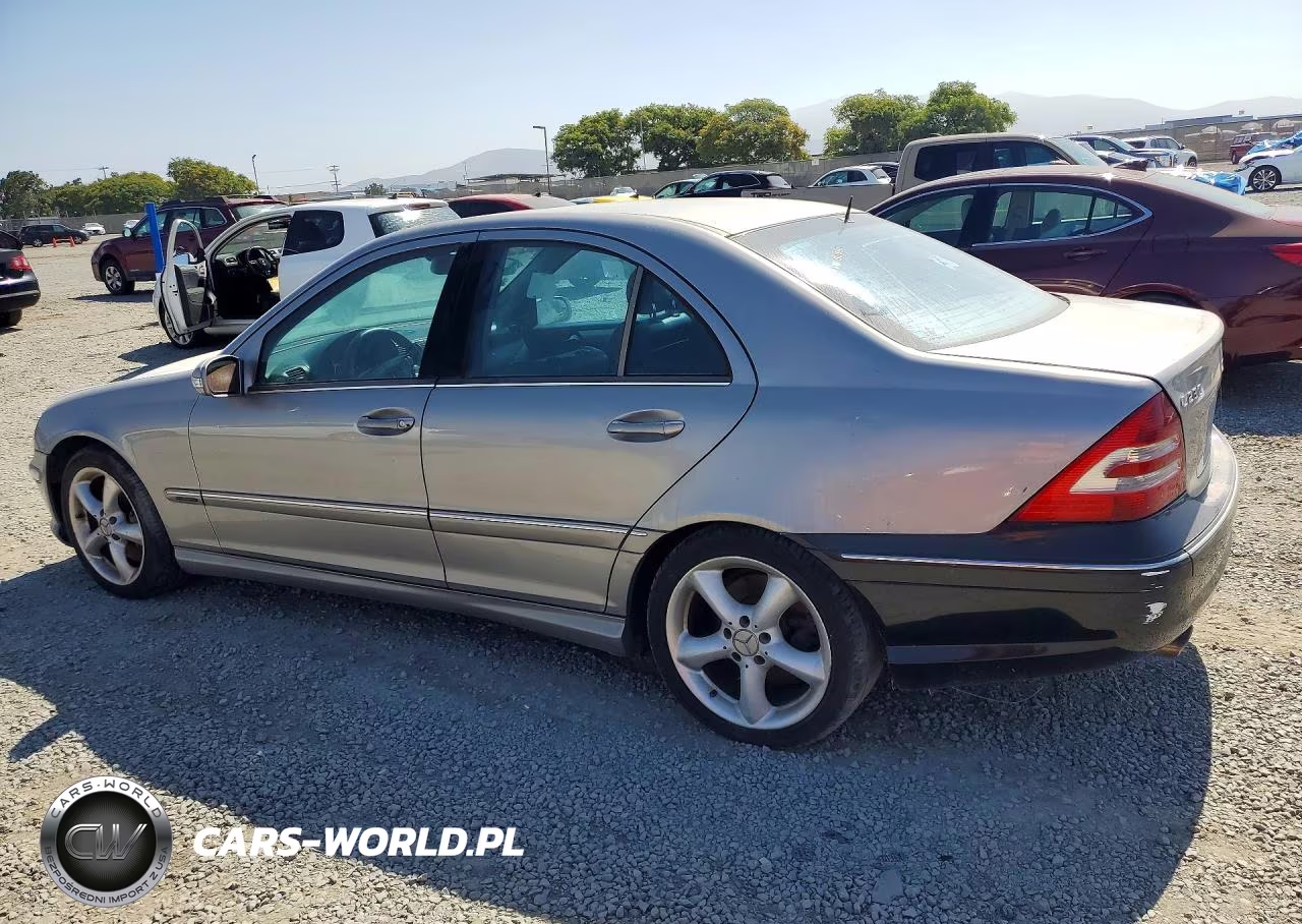 2005 Mercedes-Benz C 230 Kompressor Sport VIN:WDBRF40J95F709860 - 2