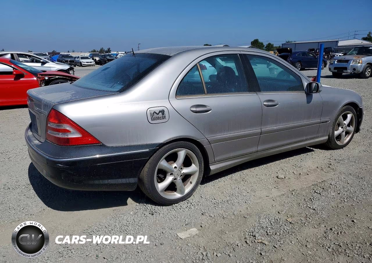 2005 Mercedes-Benz C 230 Kompressor Sport VIN:WDBRF40J95F709860 - 3