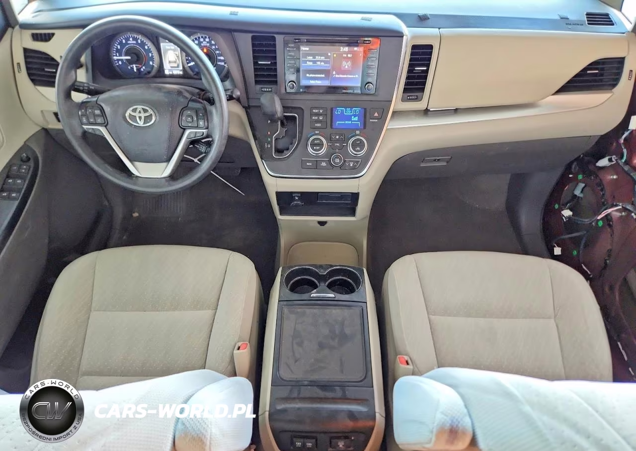 2019 Toyota Sienna Le VIN:5TDKZ3DC6KS980029 - 8