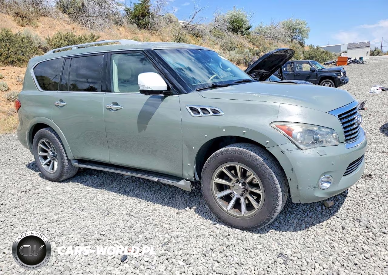 2012 Infiniti Qx56 Base VIN:JN8AZ2NC4C9316031 - 4