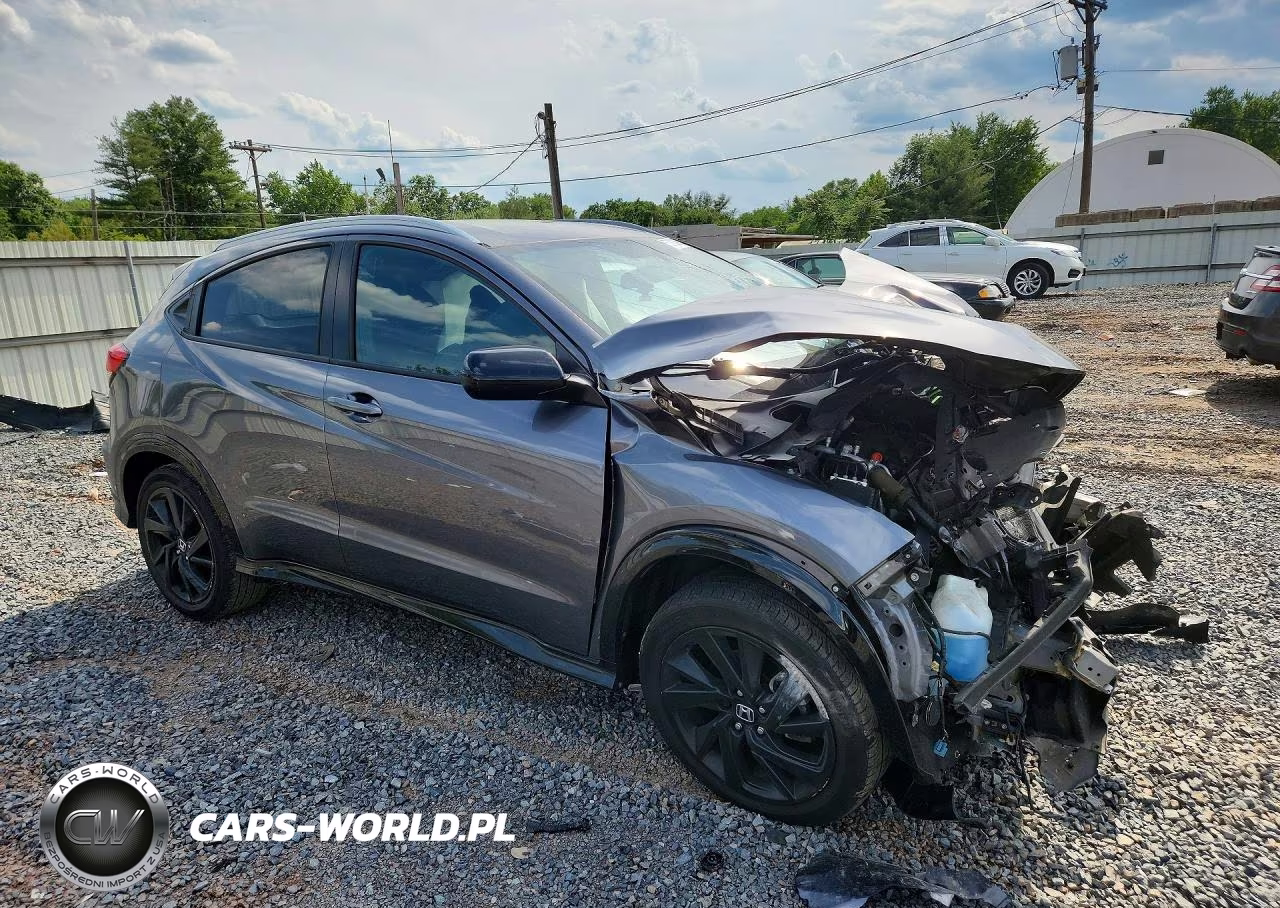 2021 Honda Hr-V Sport VIN:3CZRU6H18MM733583 - 4