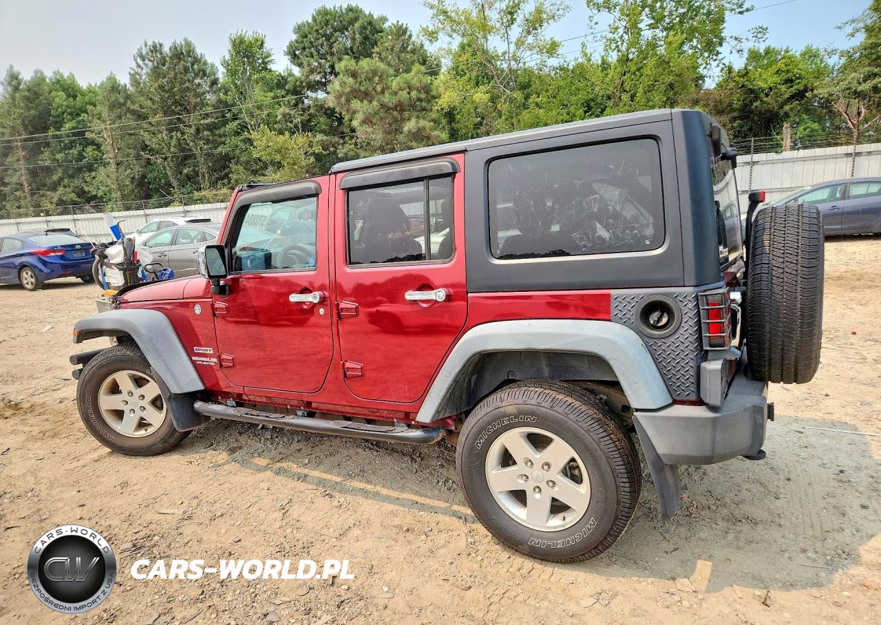 2012 Jeep Wrangler Unlimited Sport VIN:1C4BJWDG4CL189352 - 2