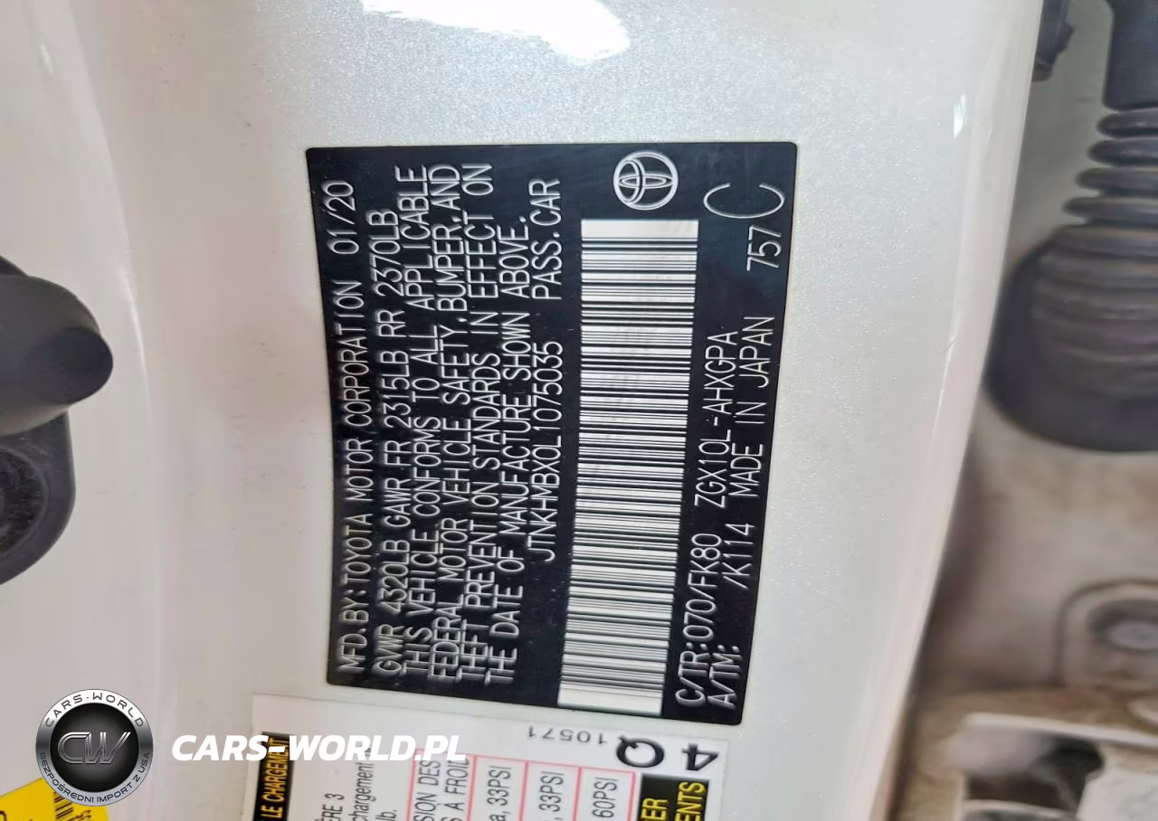 2020 Toyota C-Hr Xle VIN:JTNKHMBX0L1075035 - 13