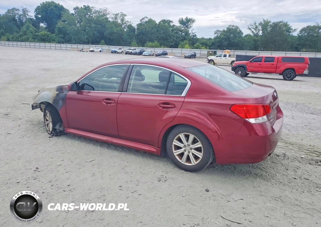 2010 Subaru Legacy 2.5I Premium VIN:4S3BMBC63A3234609 - 2