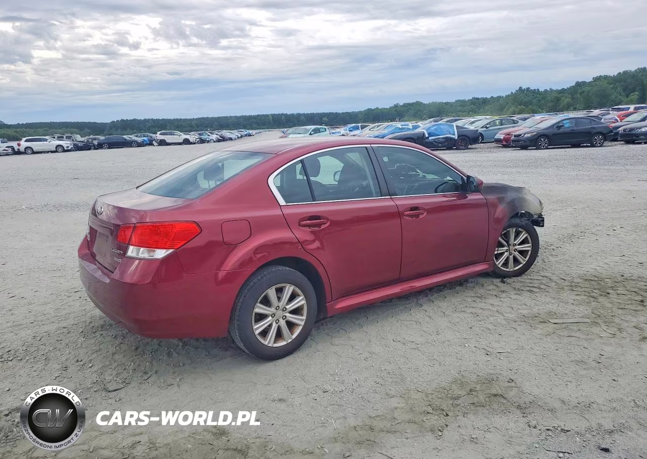 2010 Subaru Legacy 2.5I Premium VIN:4S3BMBC63A3234609 - 3