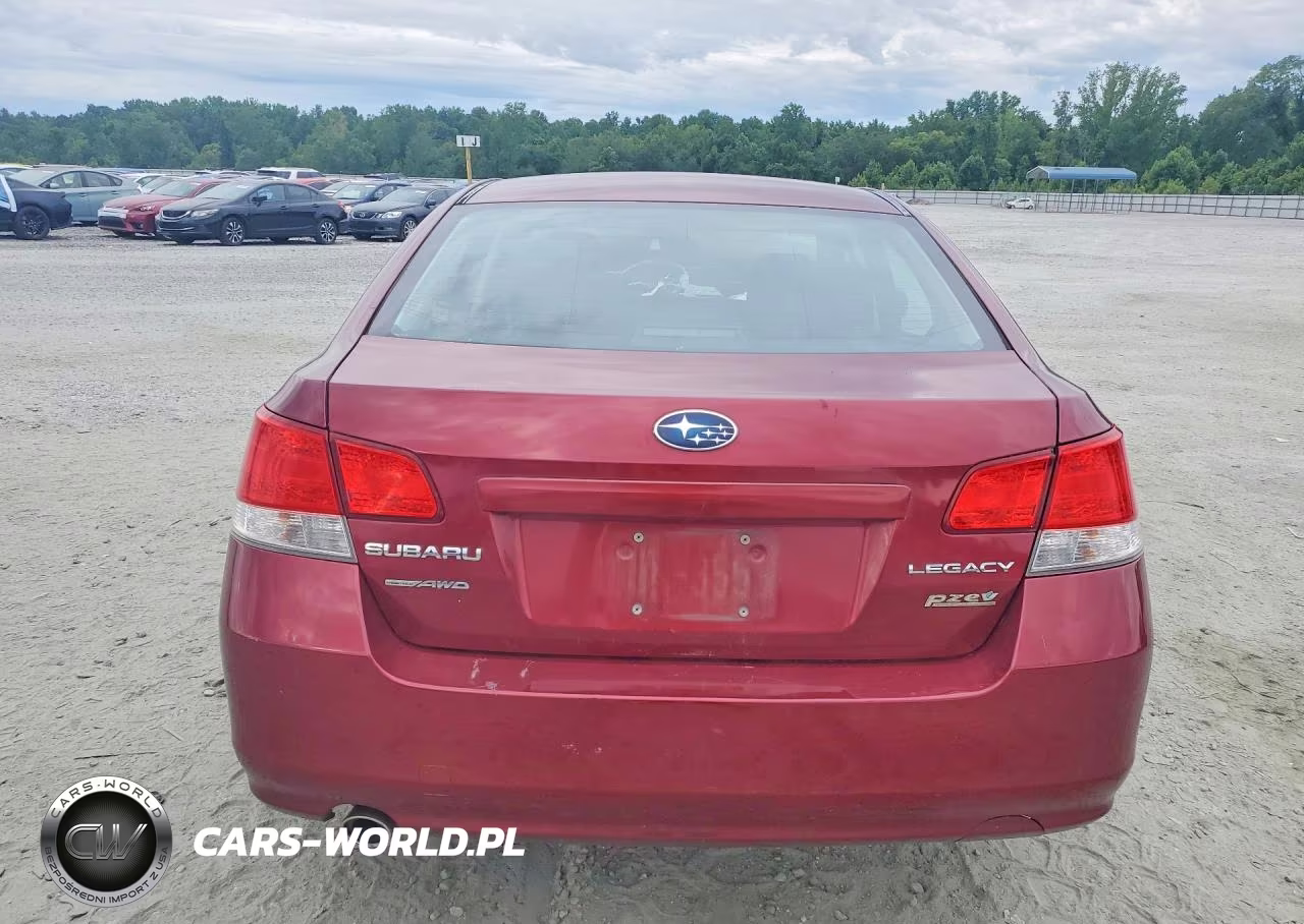 2010 Subaru Legacy 2.5I Premium VIN:4S3BMBC63A3234609 - 6