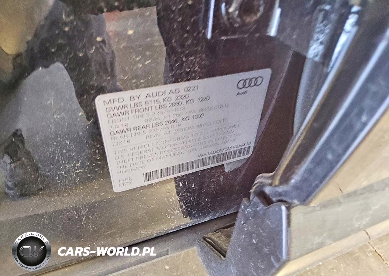 2021 Audi Q3 Premium 40 VIN:WA1AUCF32M1096218 - 13