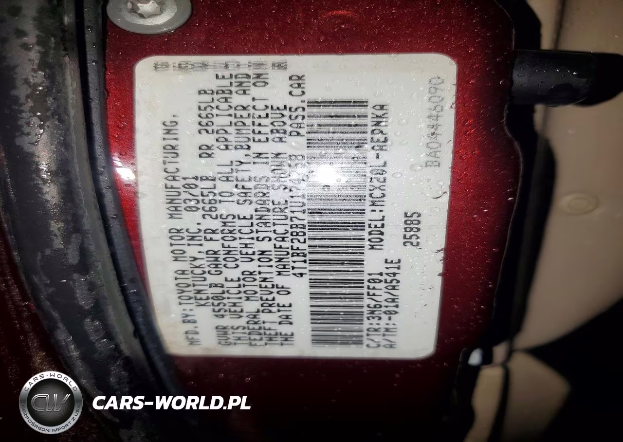 2001 Toyota Avalon Xl VIN:4T1BF28B71U174758 - 13