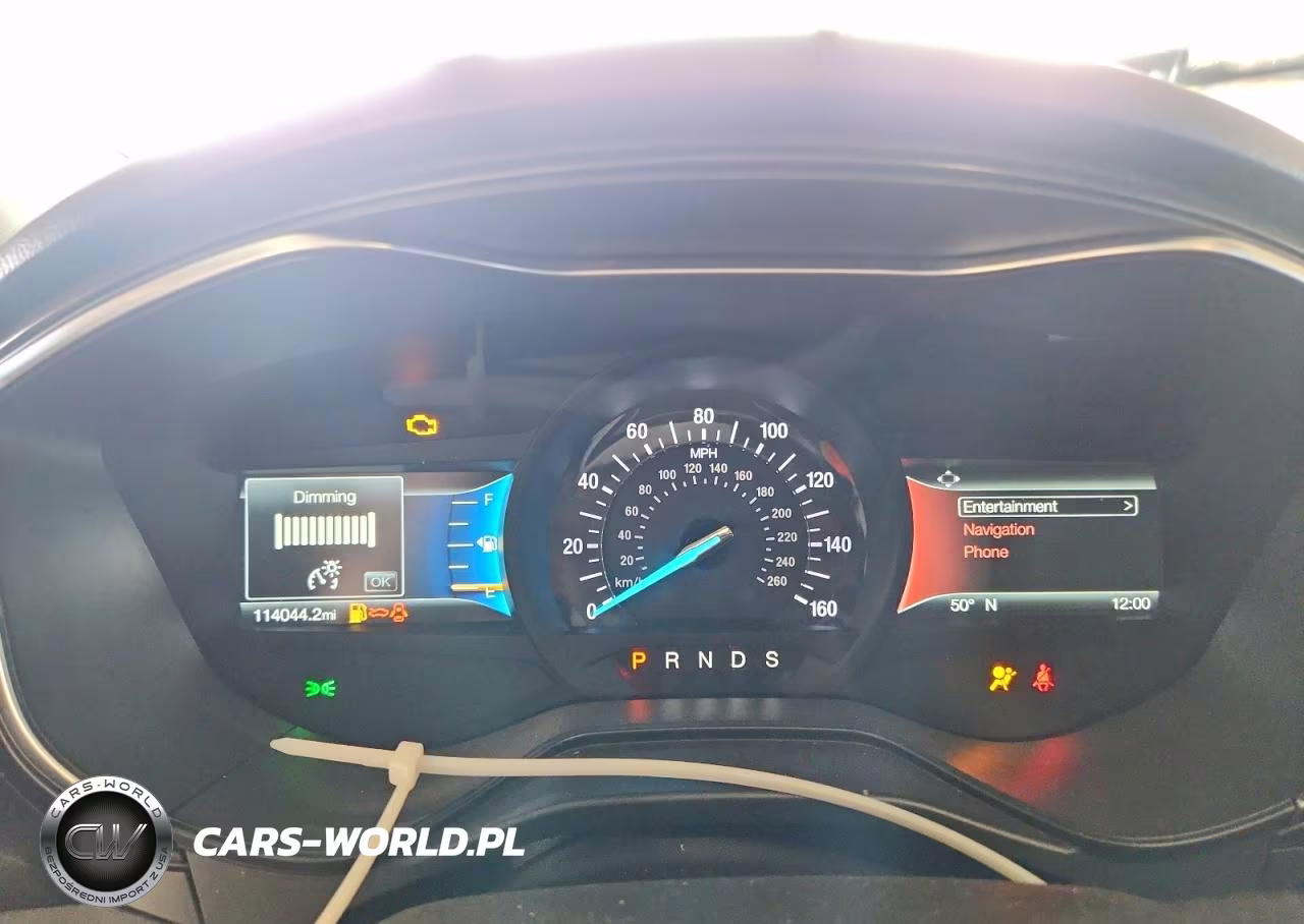 2019 Ford Fusion Titanium VIN:3FA6P0D94KR117474 - 9