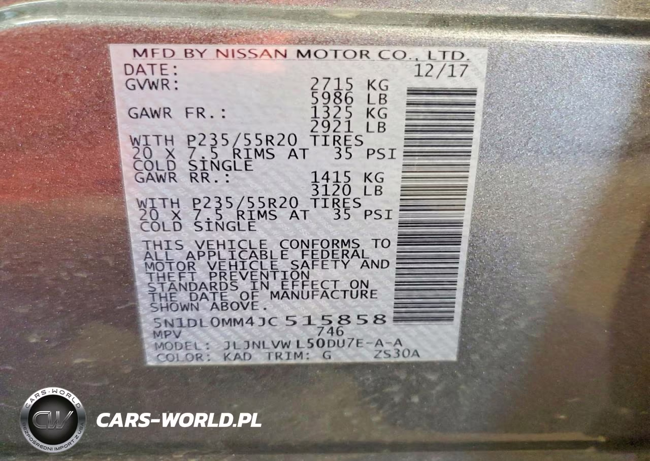 2018 Infiniti Qx60 Base VIN:5N1DL0MM4JC515858 - 14