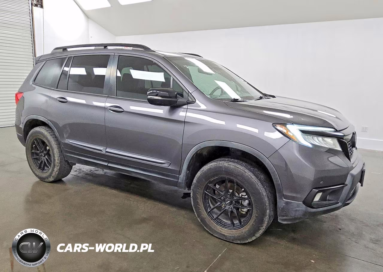 2021 Honda Passport Touring VIN:5FNYF8H93MB003680 - 4
