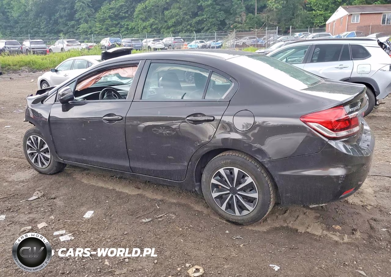 2013 Honda Civic Lx VIN:19XFB2F51DE258334 - 2