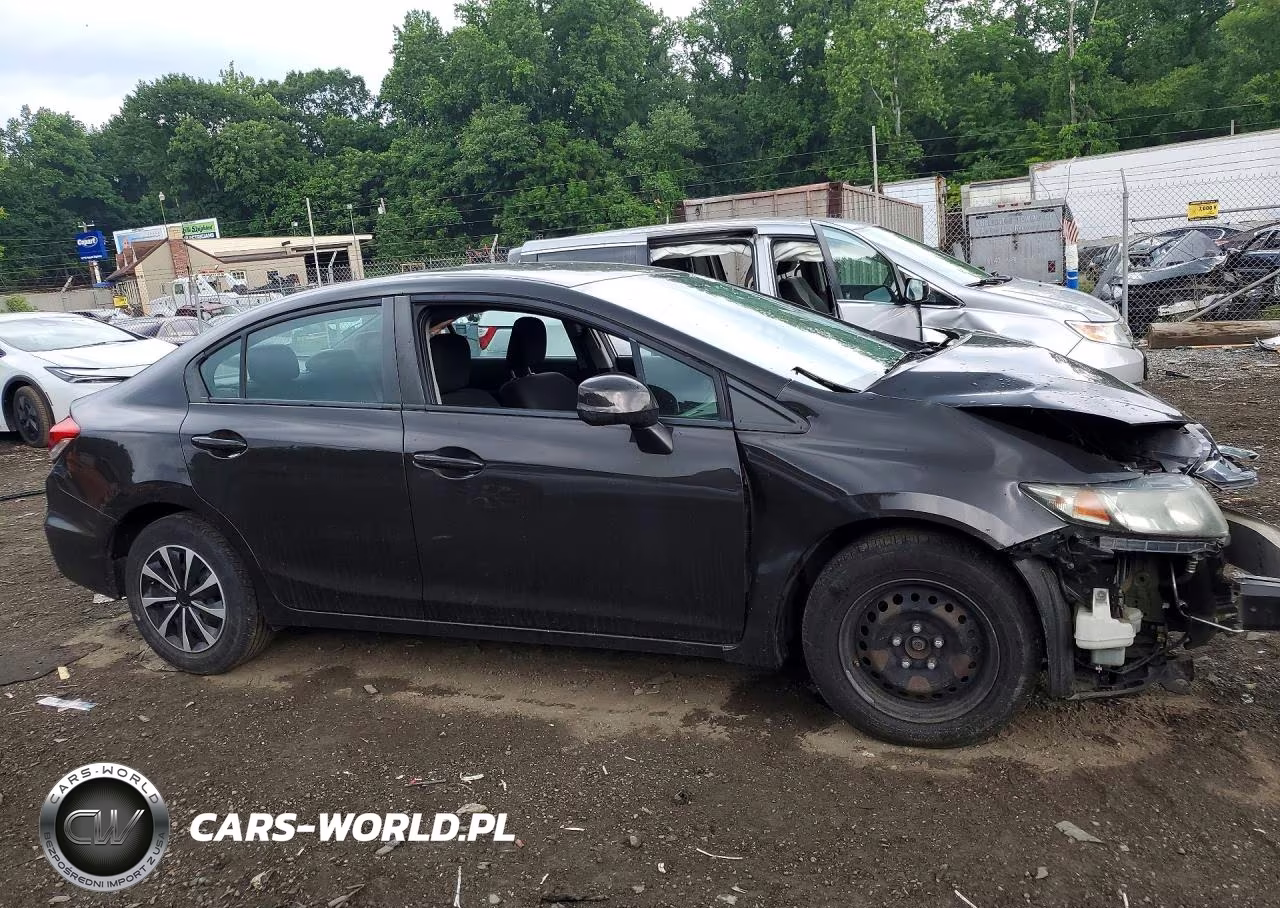2013 Honda Civic Lx VIN:19XFB2F51DE258334 - 4