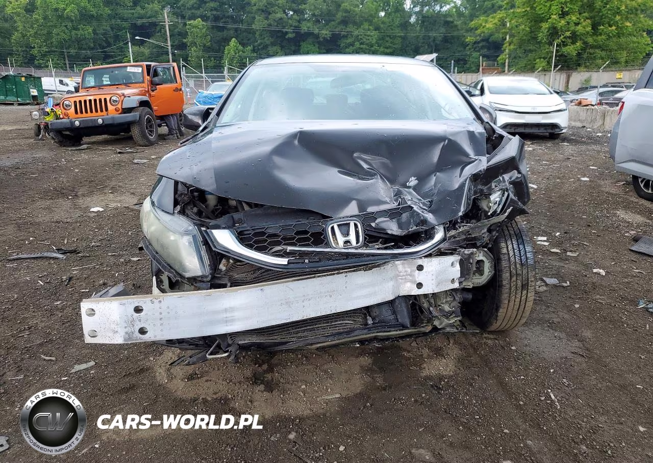 2013 Honda Civic Lx VIN:19XFB2F51DE258334 - 5