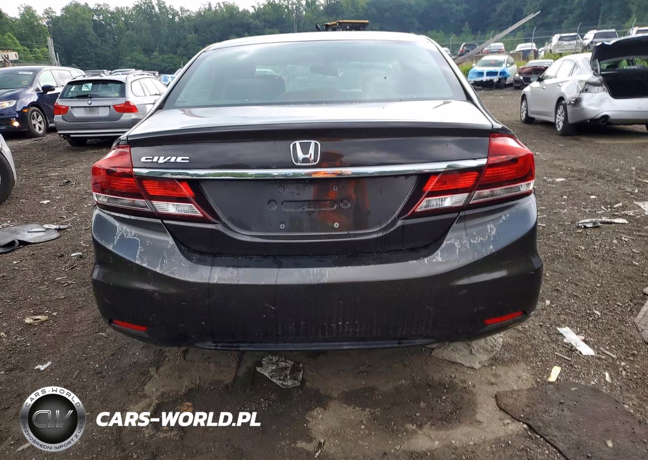 2013 Honda Civic Lx VIN:19XFB2F51DE258334 - 6