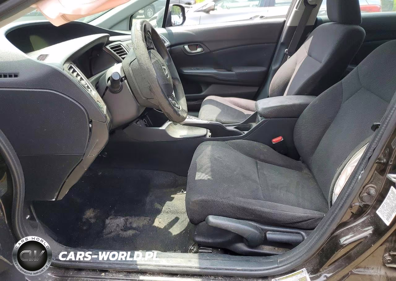 2013 Honda Civic Lx VIN:19XFB2F51DE258334 - 7