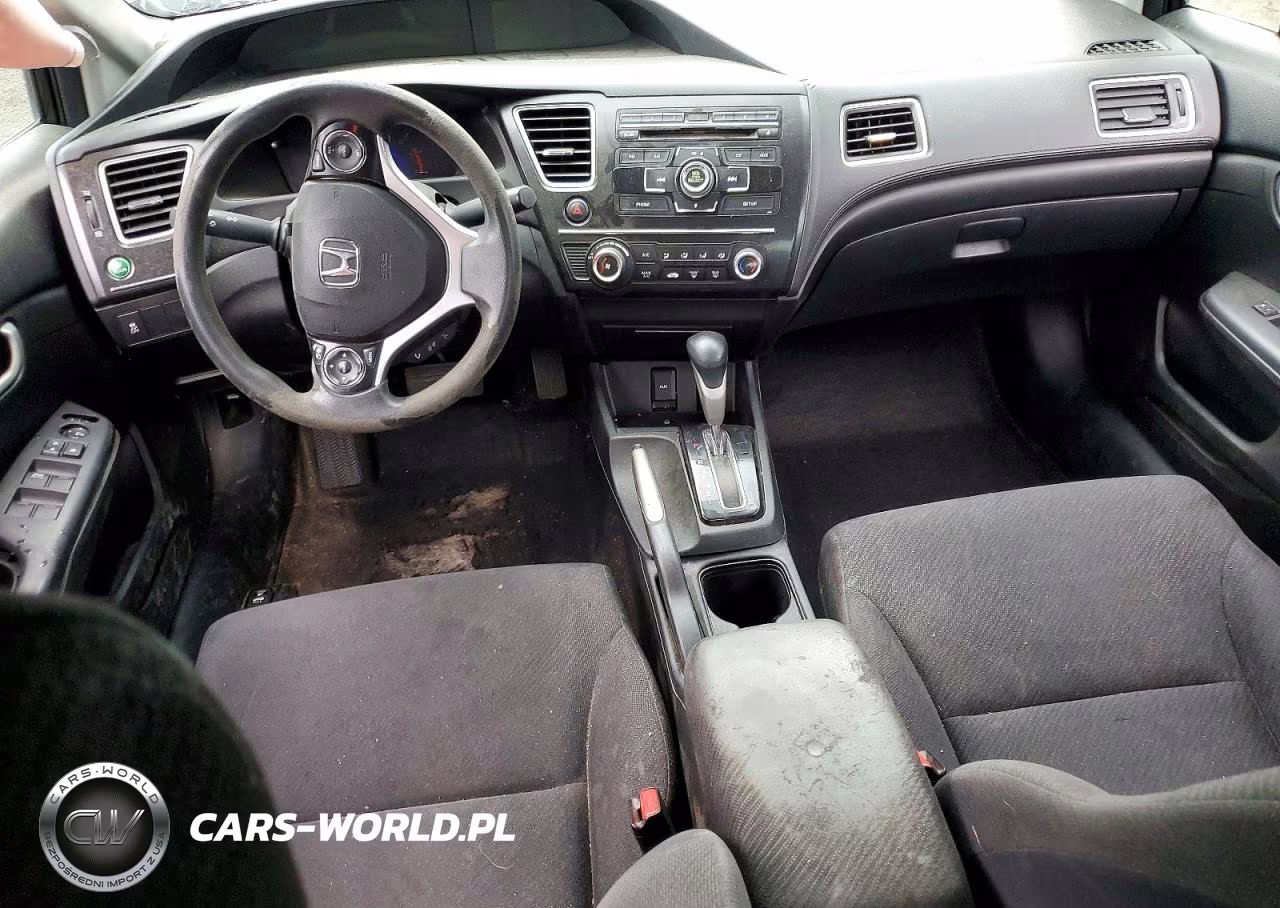2013 Honda Civic Lx VIN:19XFB2F51DE258334 - 8