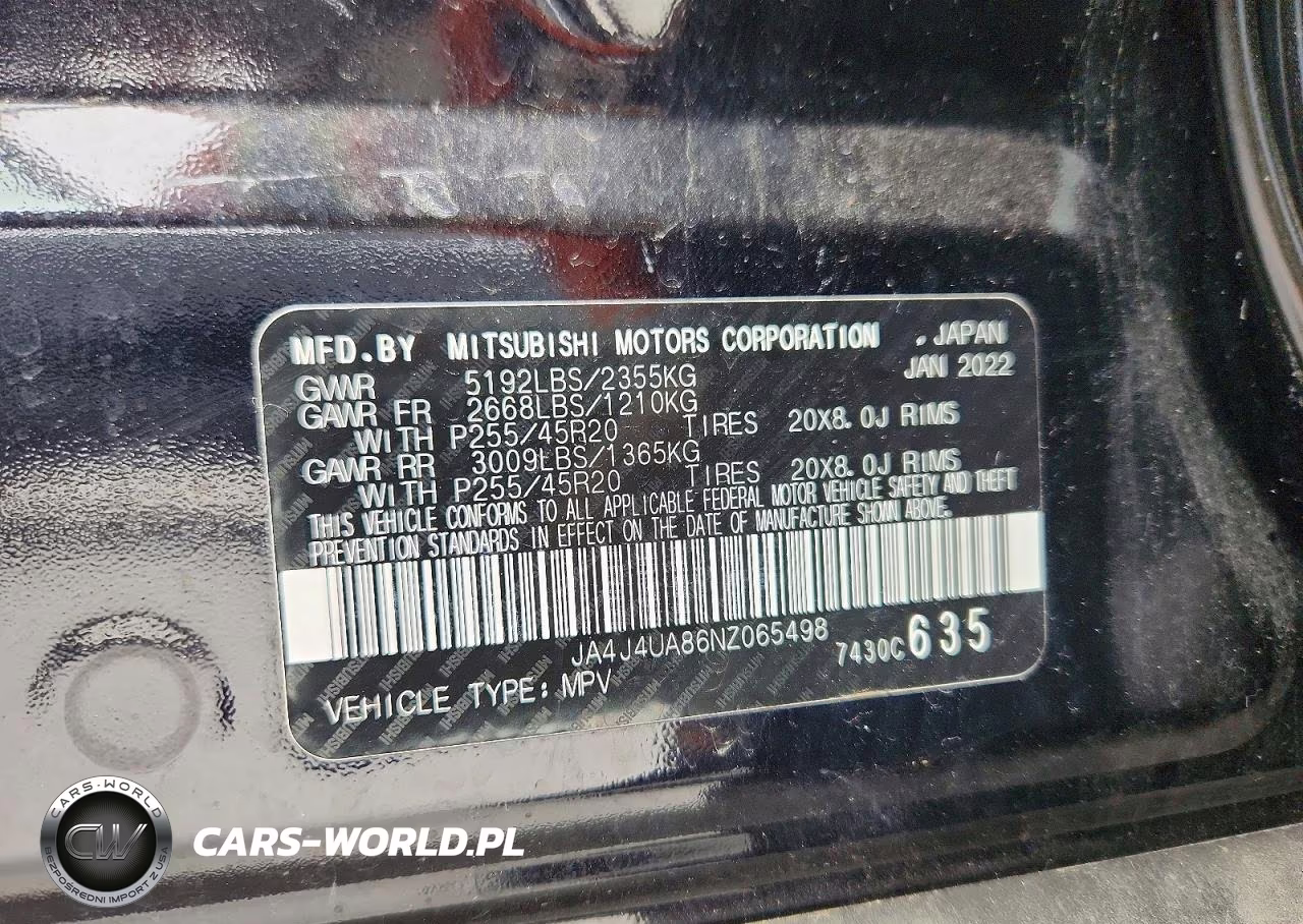 2022 Mitsubishi Outlander Se VIN:JA4J4UA86NZ065498 - 14