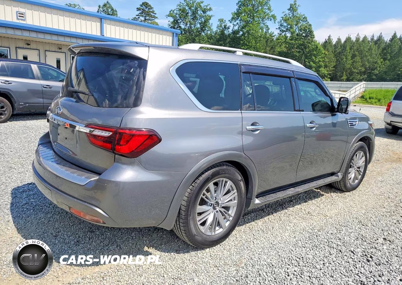 2018 Infiniti Qx80 Base VIN:JN8AZ2NE7J9190665 - 3