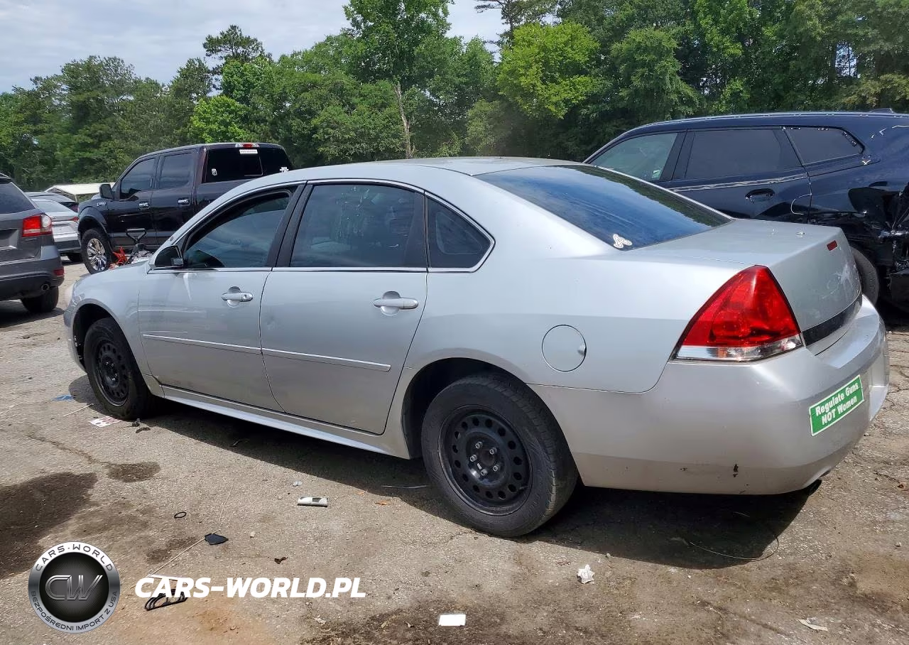 2011 Chevrolet Impala Police VIN:2G1WD5EM6B1272222 - 2