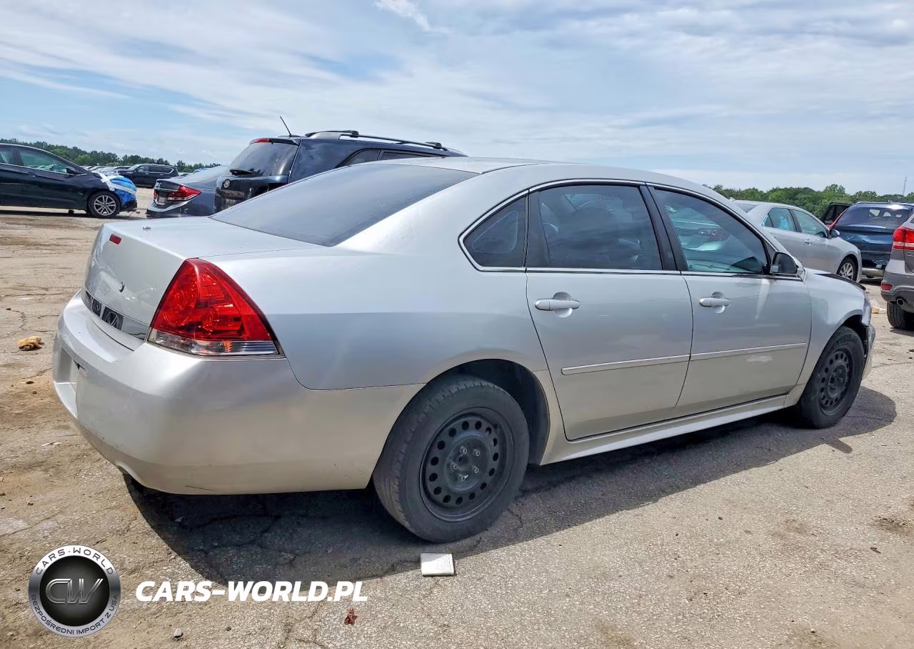2011 Chevrolet Impala Police VIN:2G1WD5EM6B1272222 - 3