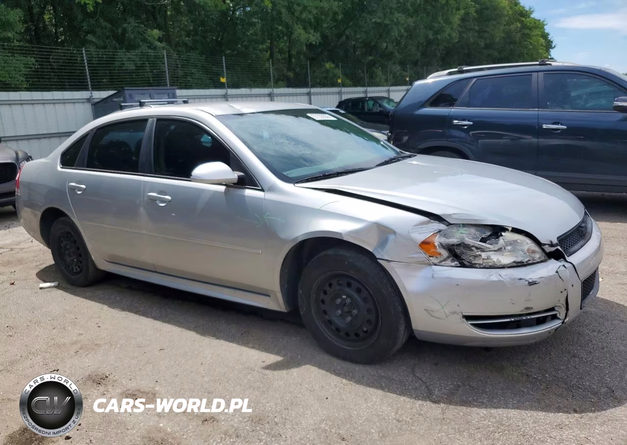 2011 Chevrolet Impala Police VIN:2G1WD5EM6B1272222 - 4