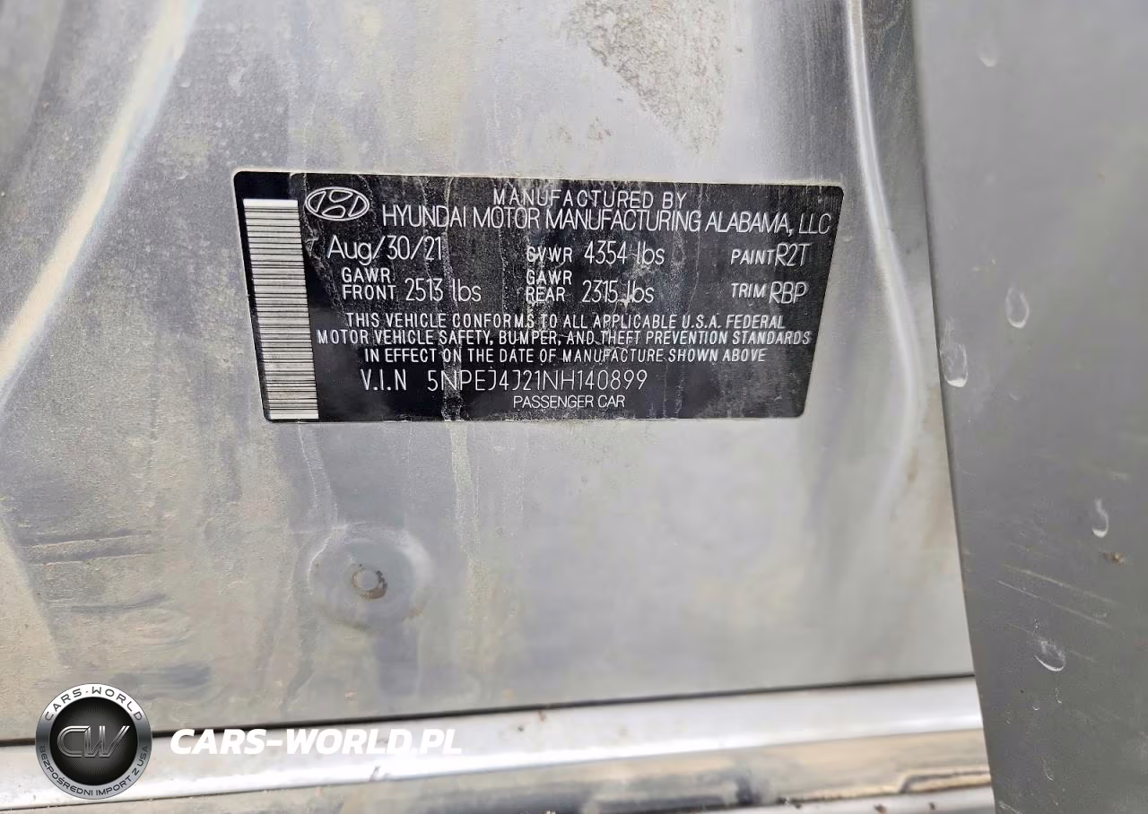 2022 Hyundai Sonata Sel Plus VIN:5NPEJ4J21NH140899 - 12