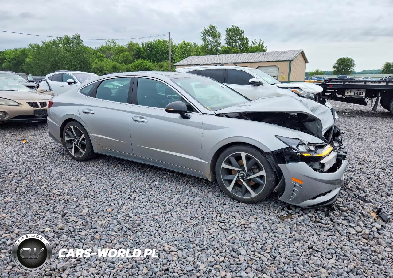 2022 Hyundai Sonata Sel Plus VIN:5NPEJ4J21NH140899 - 4