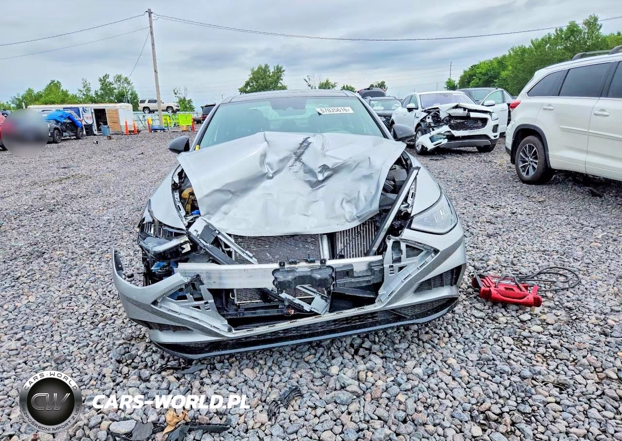 2022 Hyundai Sonata Sel Plus VIN:5NPEJ4J21NH140899 - 5