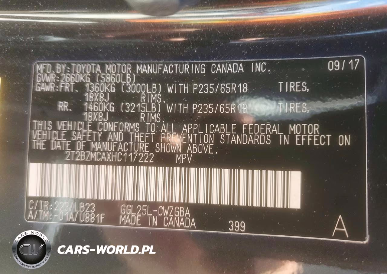 2017 Lexus Rx 350 Base VIN:2T2BZMCAXHC117222 - 14