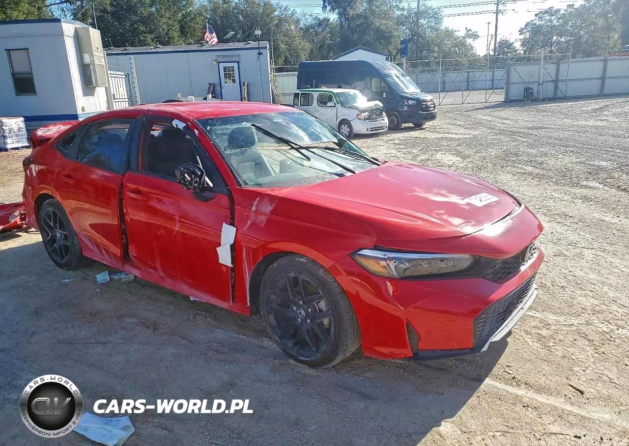 2025 Honda Civic Sport VIN:2HGFE2F53SH549265 - 4