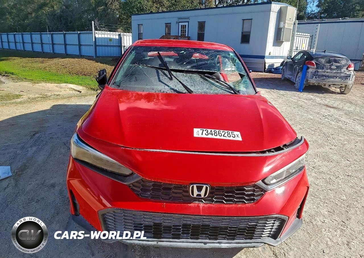 2025 Honda Civic Sport VIN:2HGFE2F53SH549265 - 5