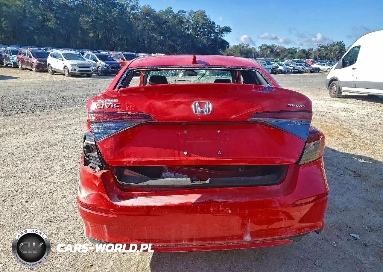 2025 Honda Civic Sport VIN:2HGFE2F53SH549265 - 6