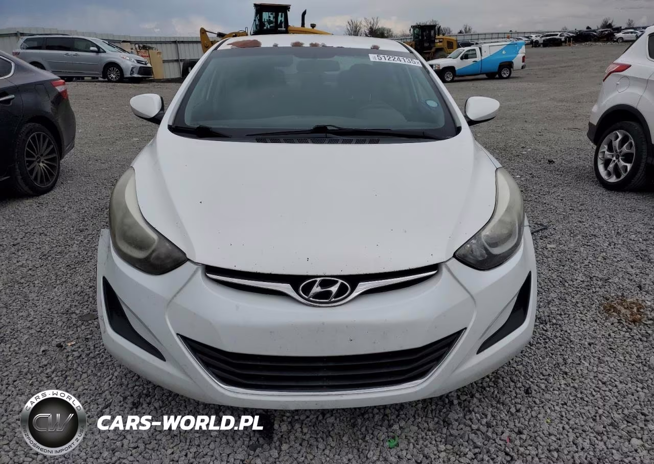2015 Hyundai Elantra Se VIN:5NPDH4AE1FH641150 - 5