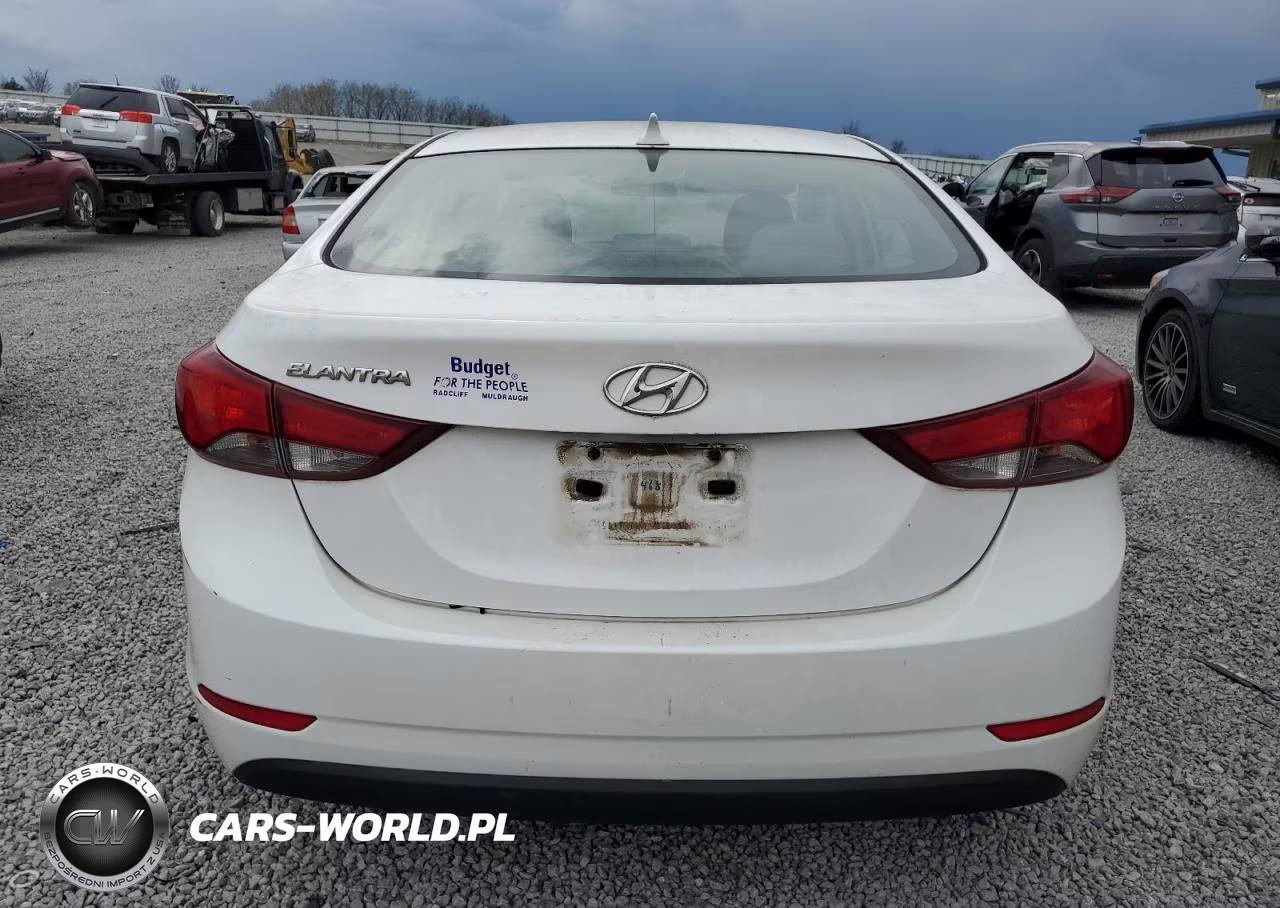 2015 Hyundai Elantra Se VIN:5NPDH4AE1FH641150 - 6