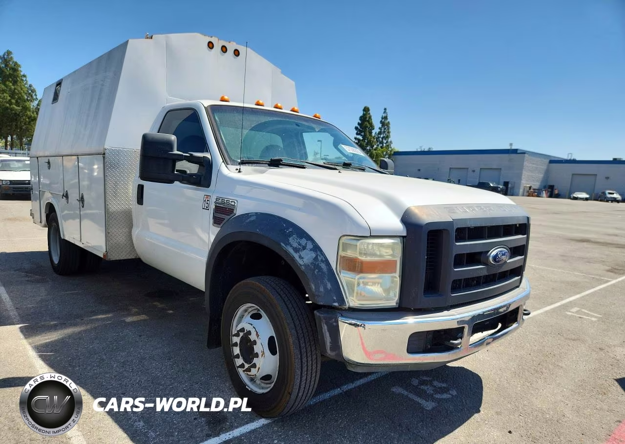 2008 Ford F550 Super Duty VIN:1FDAF56R28EB90528 - 4