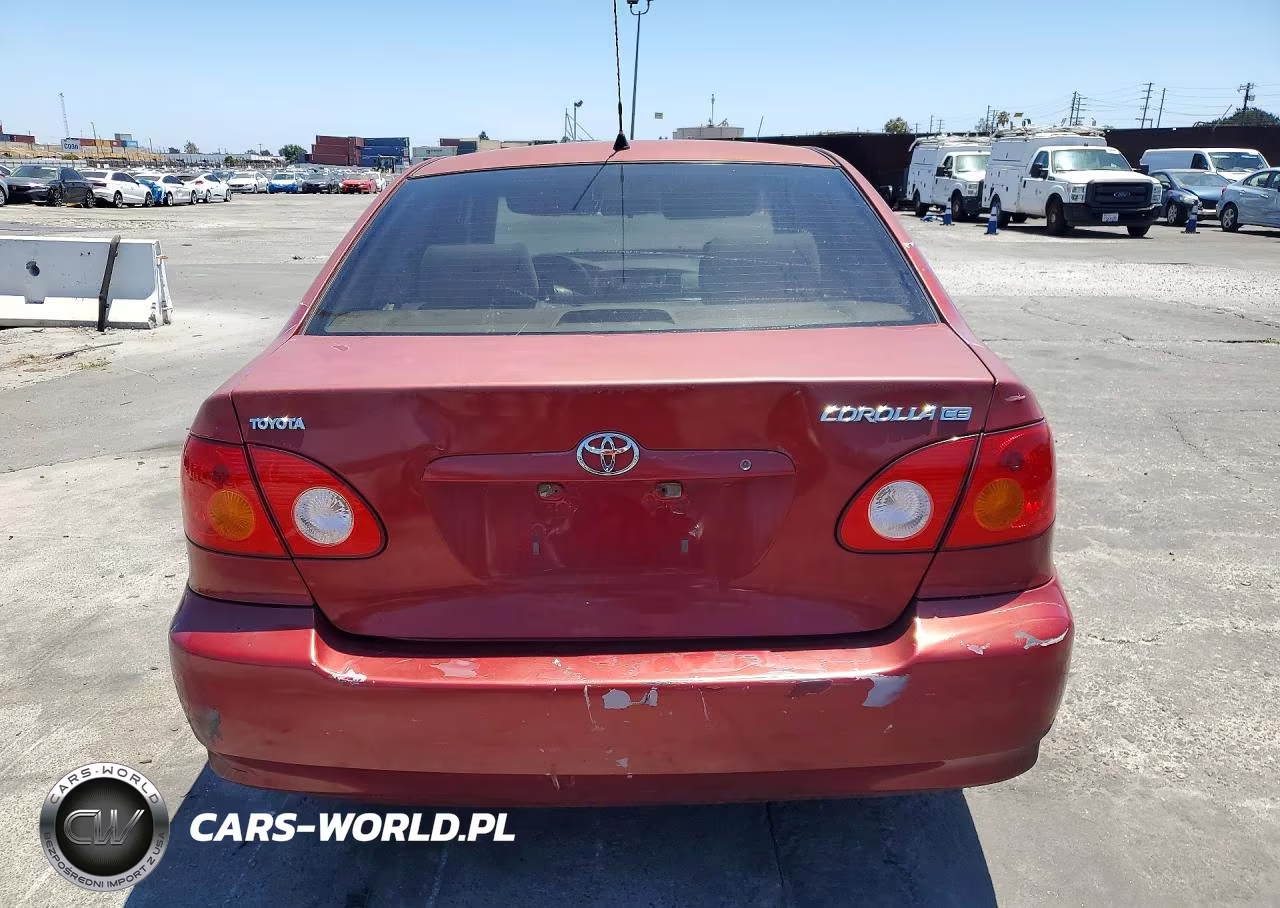2004 Toyota Corolla Ce VIN:JTDBR32E242018129 - 6