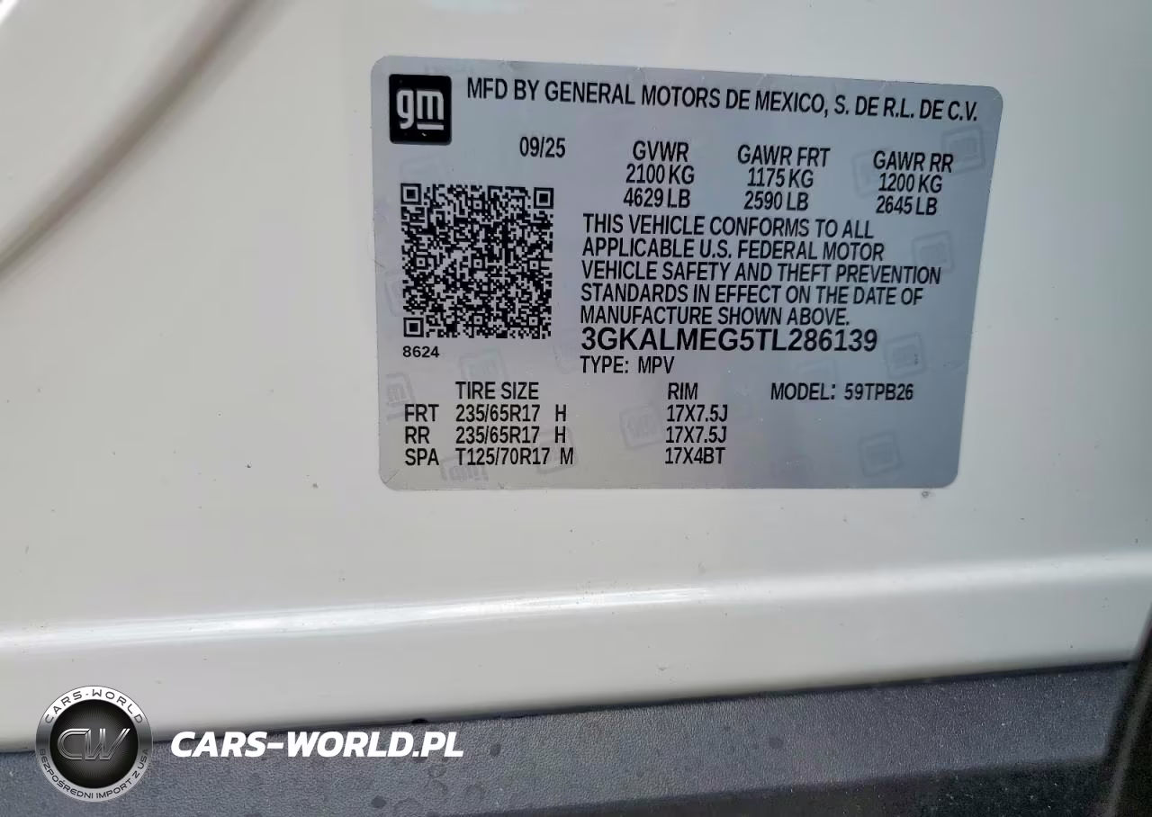 2026 GMC Terrain Elevation VIN:3GKALMEG5TL286139 - 13