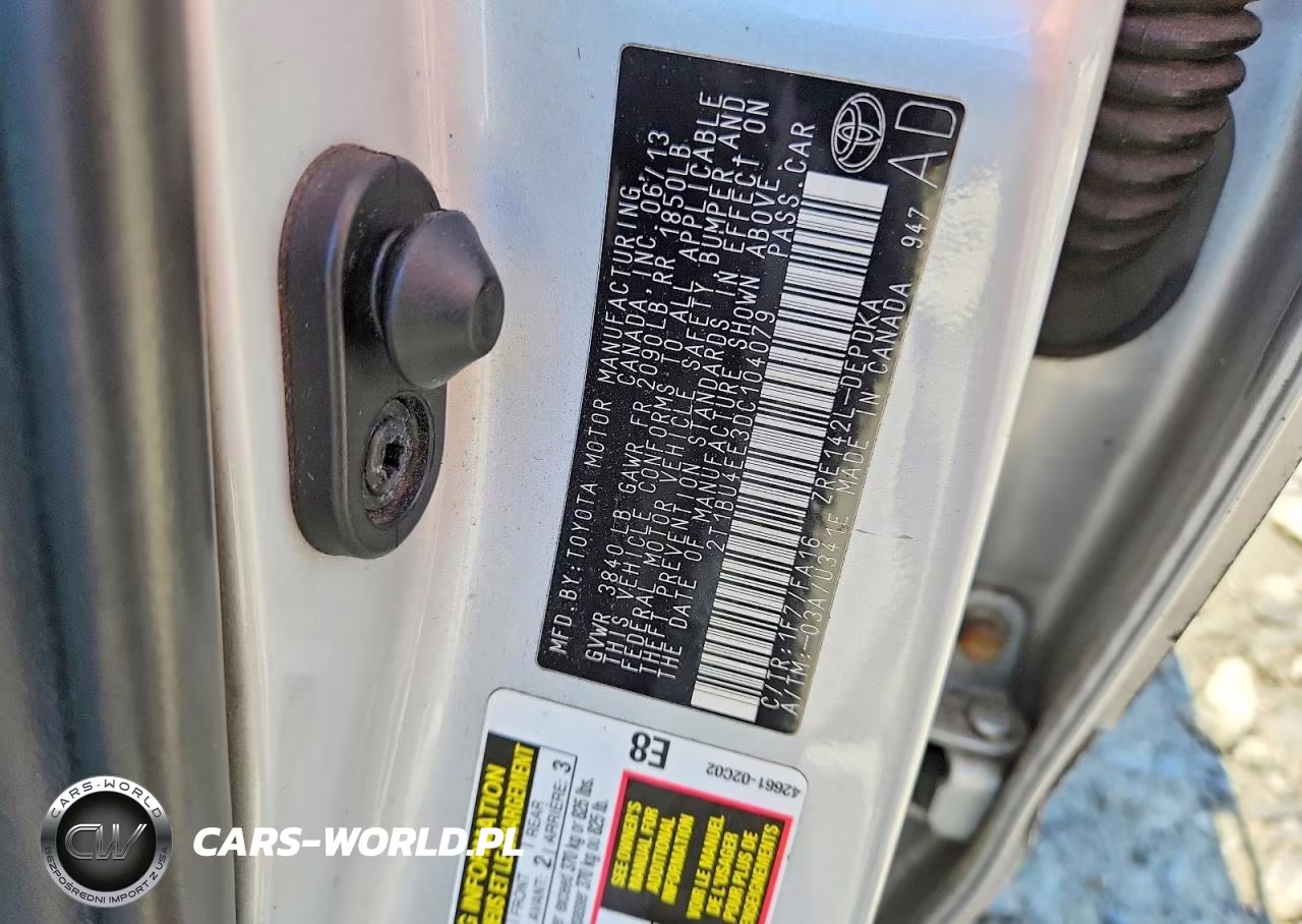 2013 Toyota Corolla L VIN:2T1BU4EE3DC104079 - 12